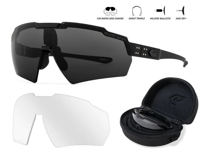 ソルト様用GATORZ ブラストシールドMILSPEC BALLISTIC Gatorz Blastshield MILSPEC Ballistic. Eye Protection with