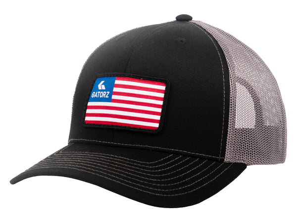 Snapback Cap woven with Gatorz USA Flag